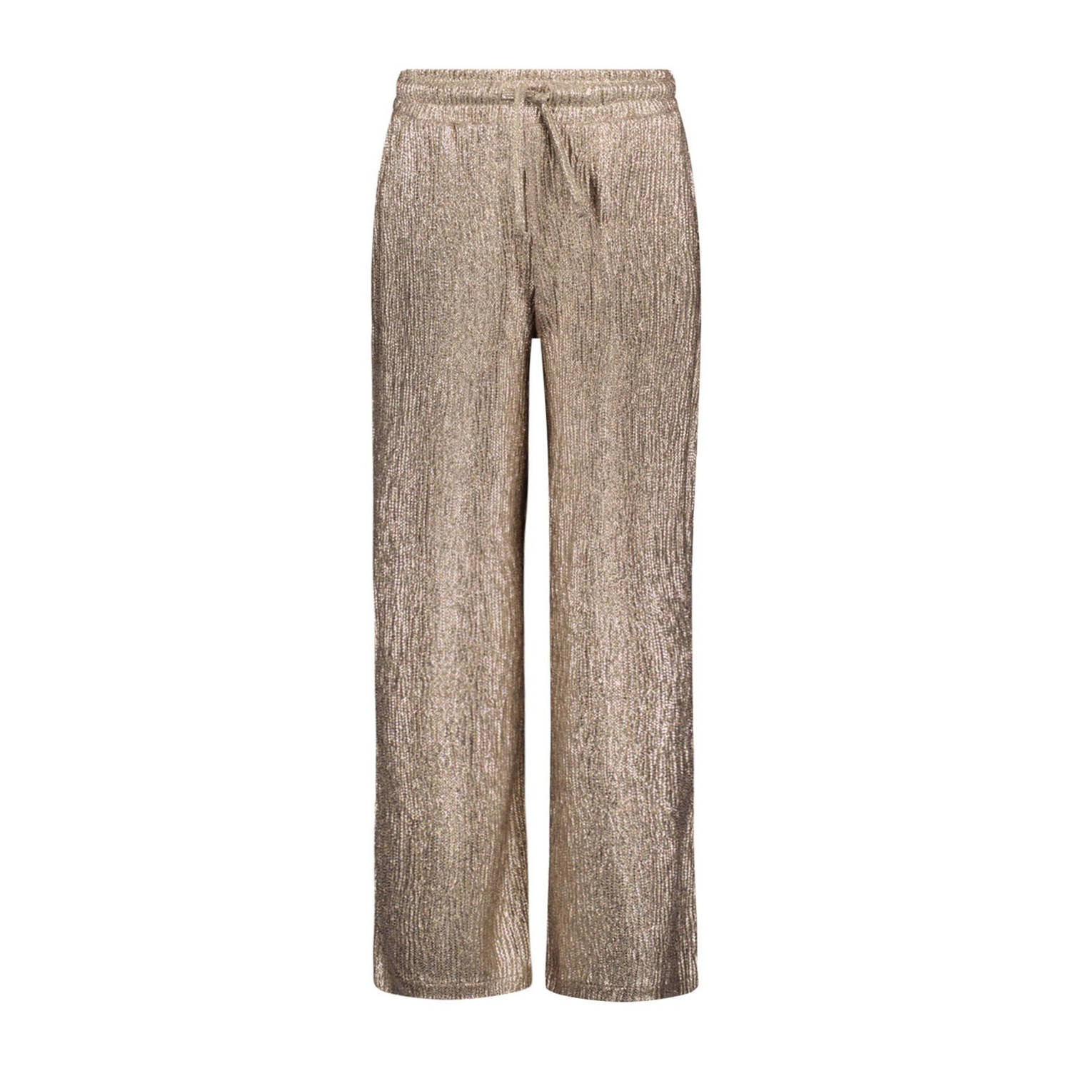 LIKE FLO Meisjes Broeken Fenya Glitter Pants Roze