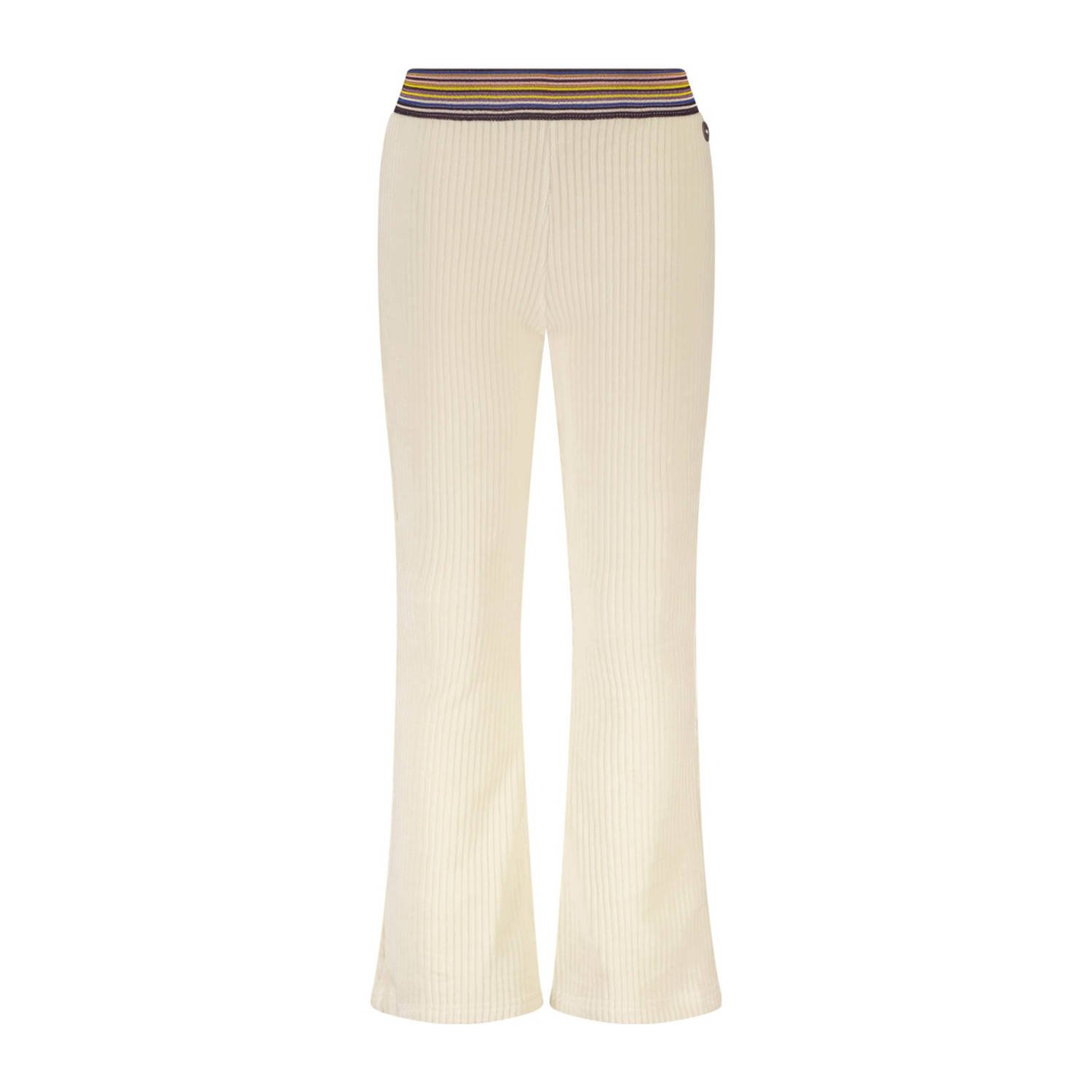 Like Flo flared broek Fem ecru