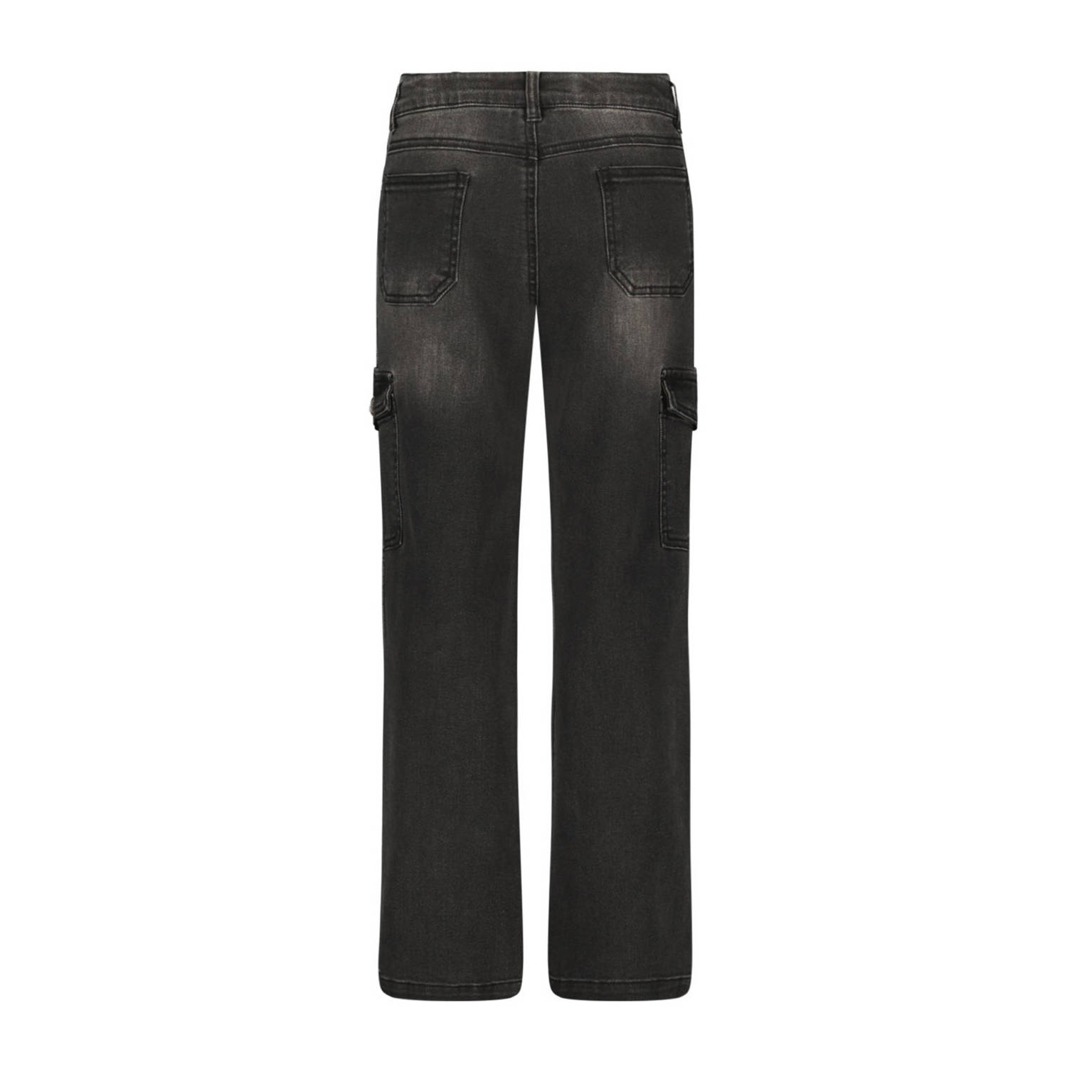 Like Flo straight leg jeans Fienne black denim