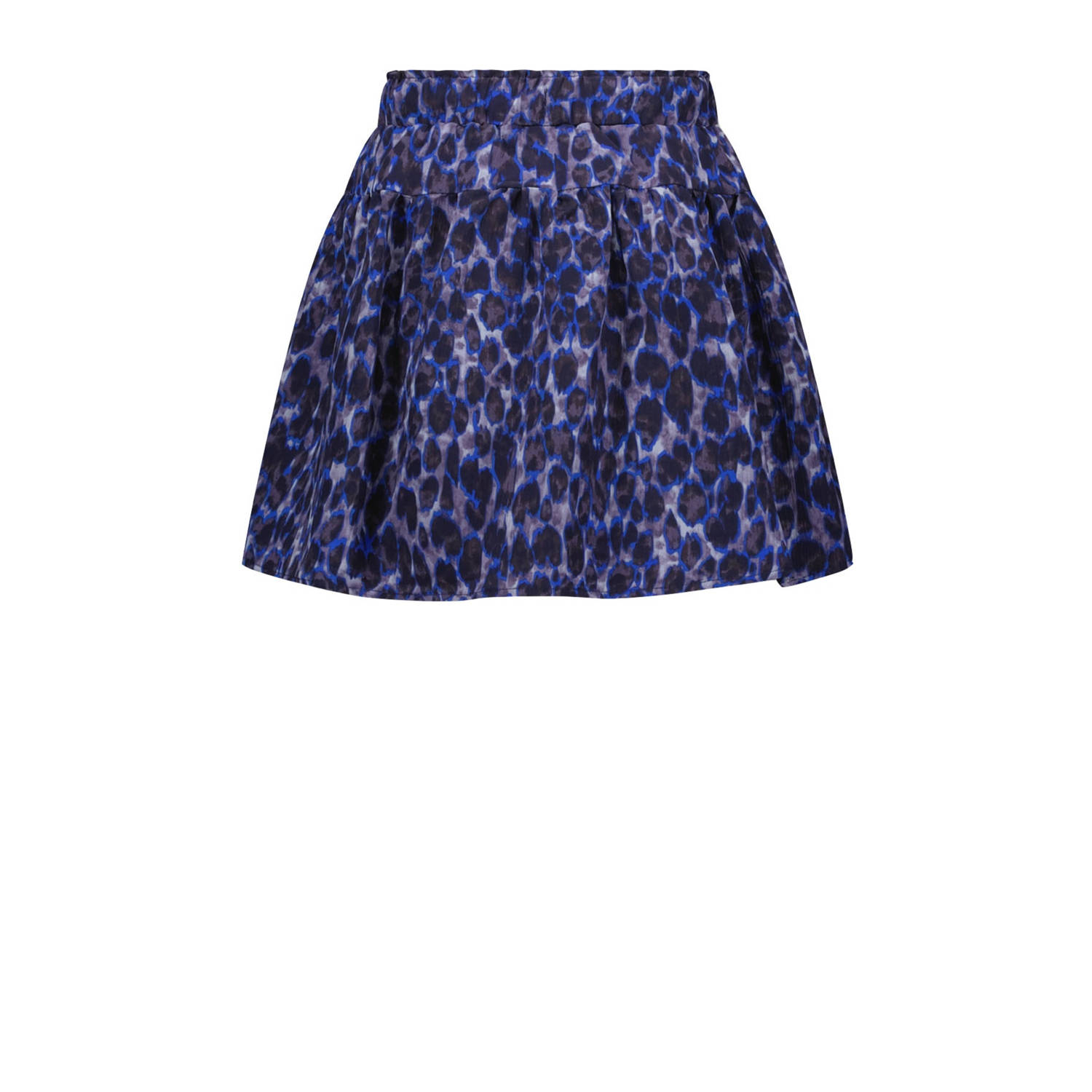 Like Flo midi rok donkerblauw