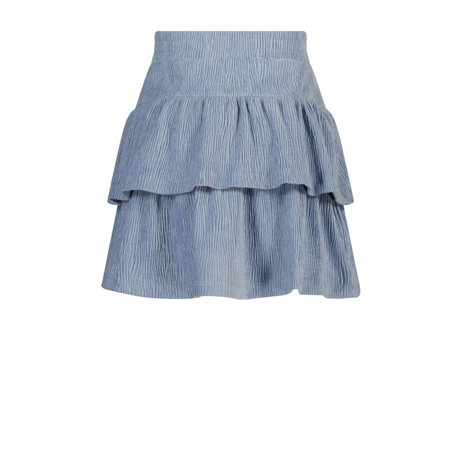 Like Flo midi rok blauw