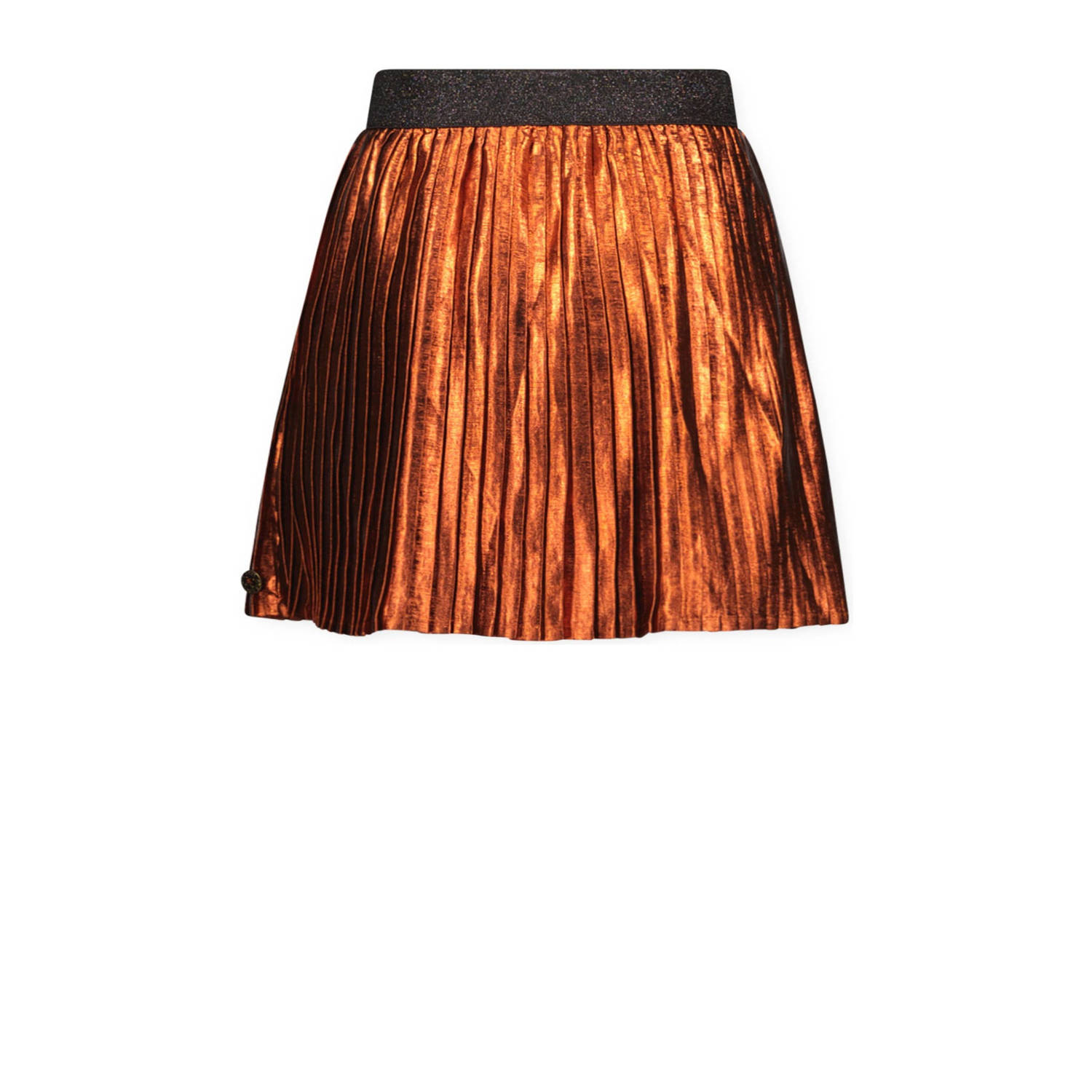 Like Flo plissé rok oranje