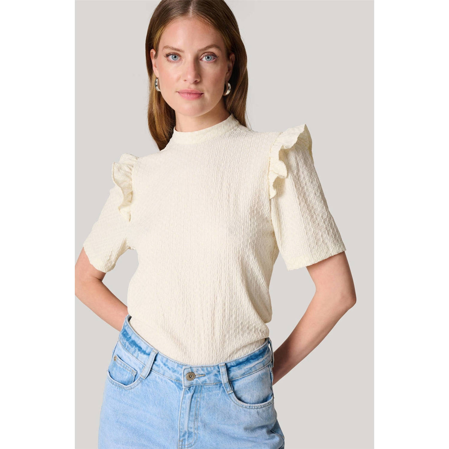 Shoeby top ecru