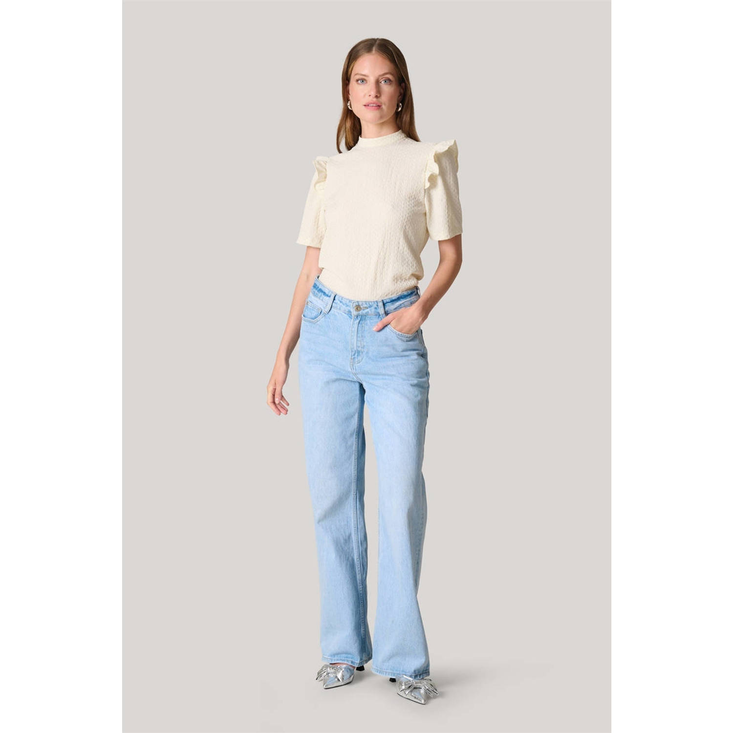 Shoeby top ecru