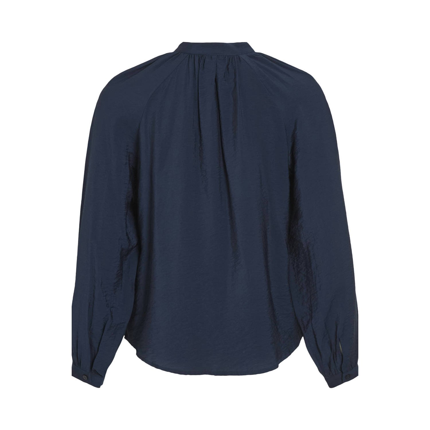 VILA blouse VIDOGMA donkerblauw