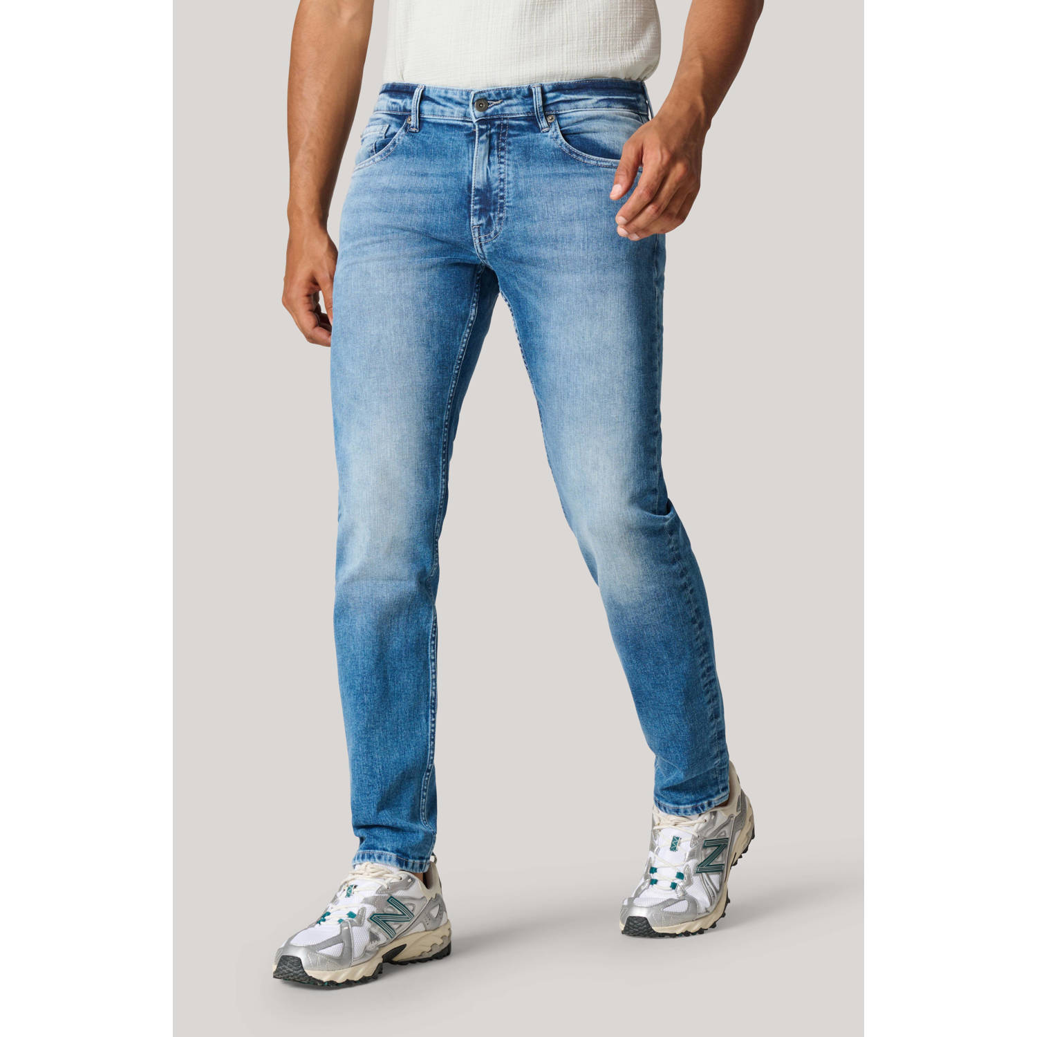Shoeby slim fit L32 jeans mediumstone