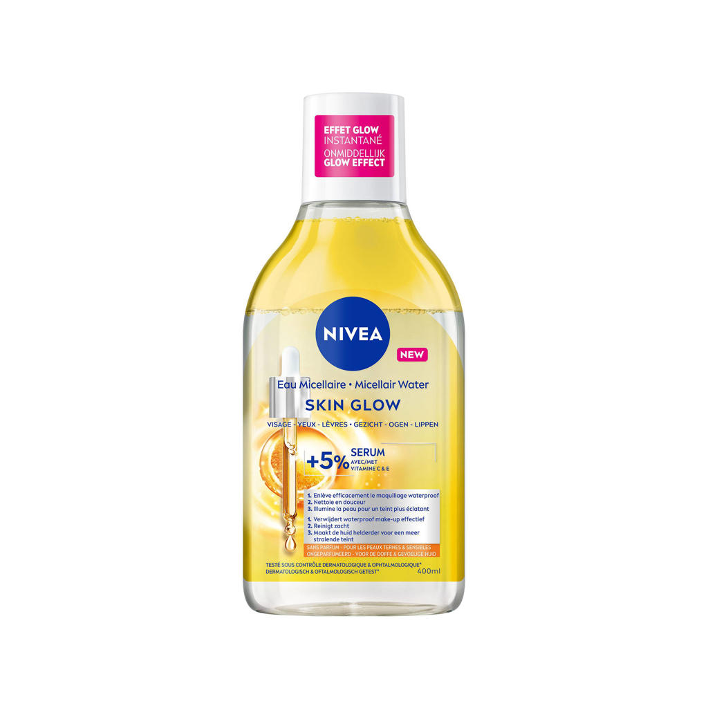 NIVEA Serum-Infused micellair waterGlow - 400 ml