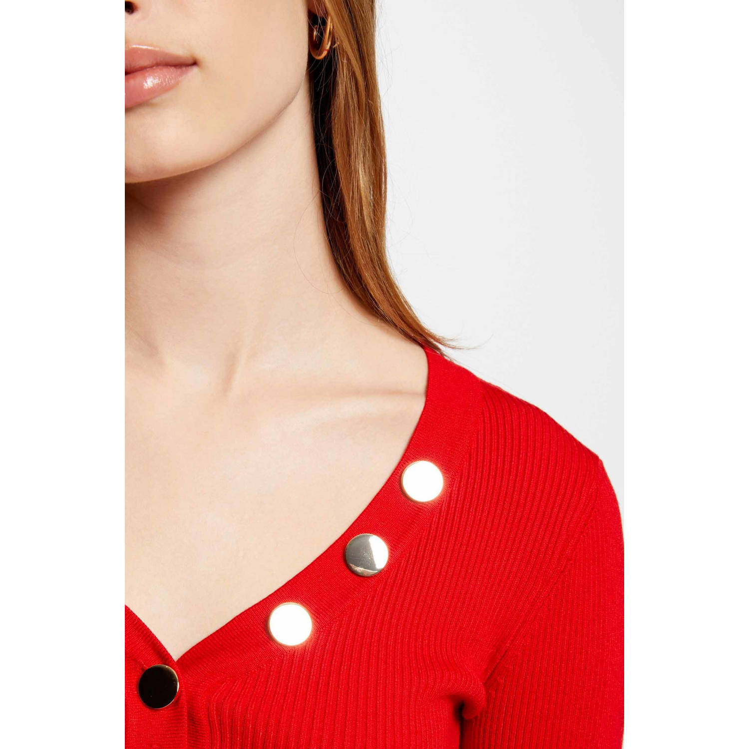 Morgan gebreide trui rood