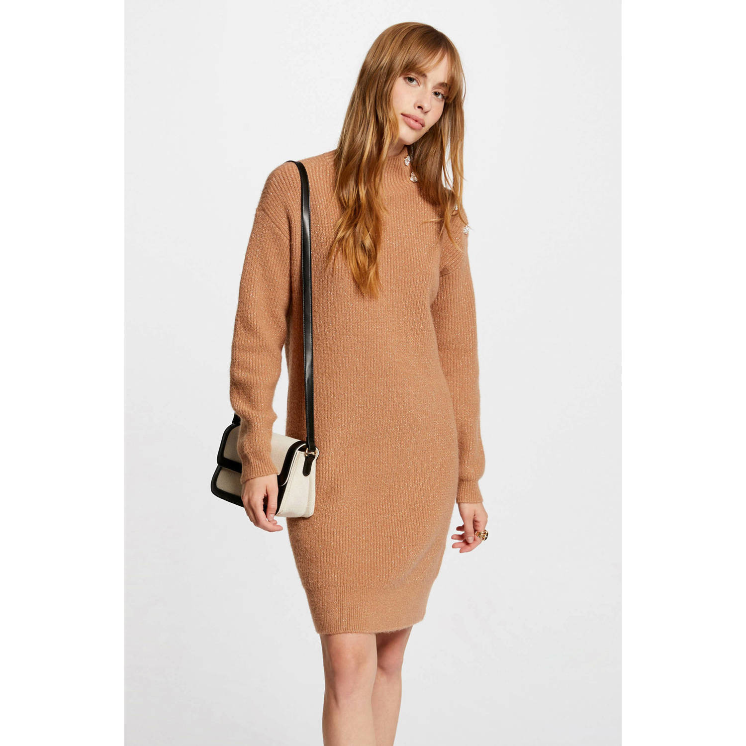 Morgan jurk camel