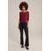 WE Fashion top donkerrood