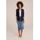 WE Fashion T-shirt met kant - wit