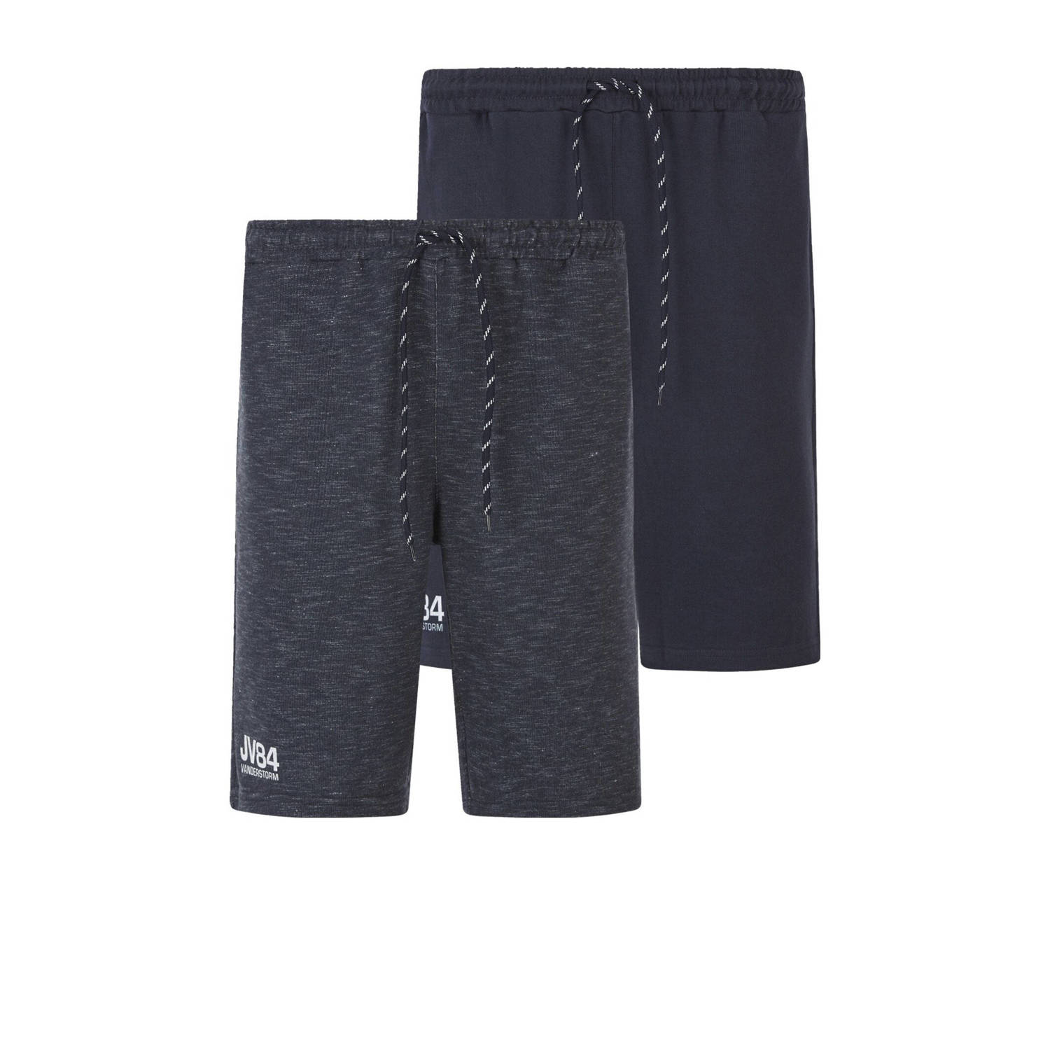 Jan Vanderstorm sweatshort donkerblauw