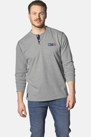 longsleeve JORNSEN Plus Size grijs