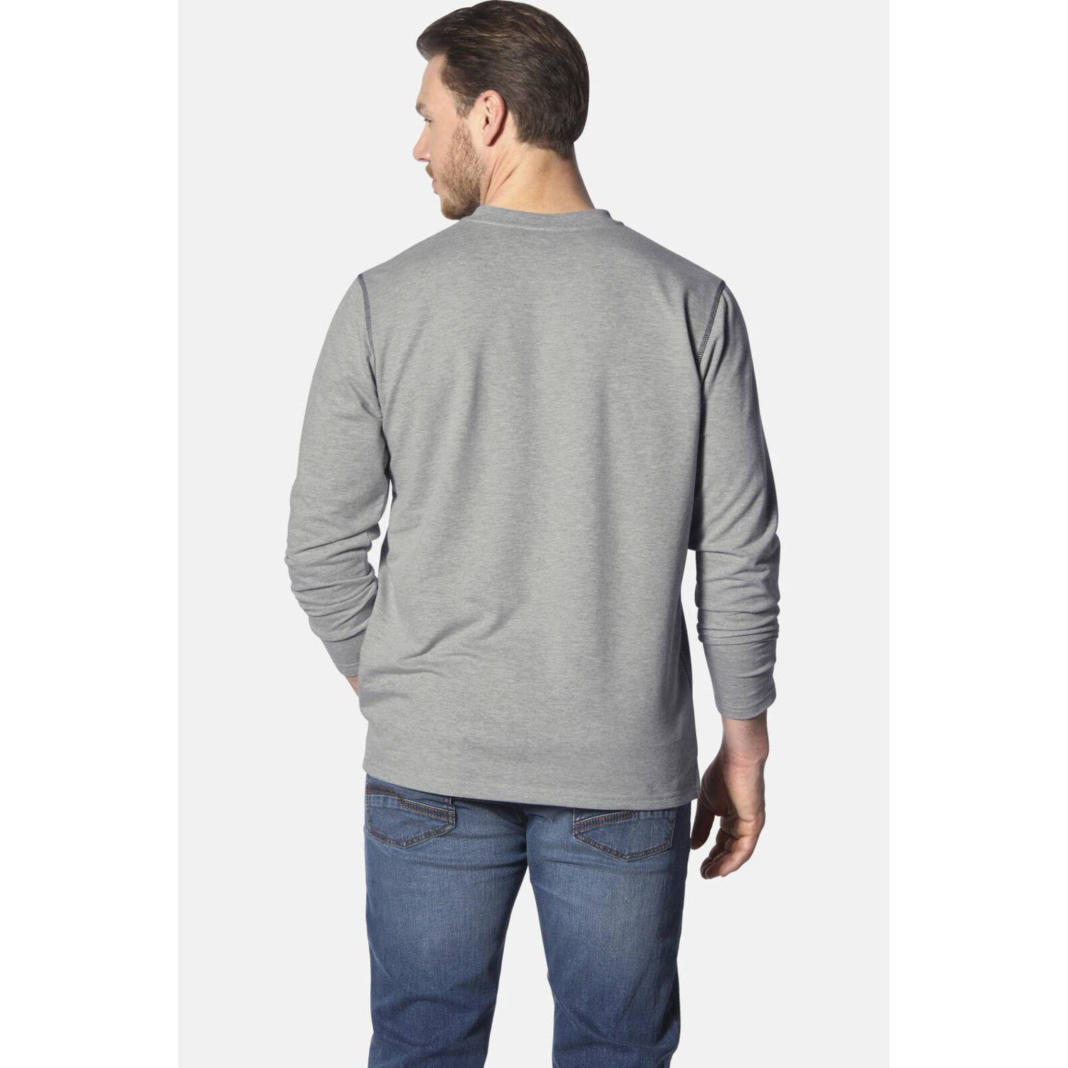 Jan Vanderstorm longsleeve JORNSEN grijs