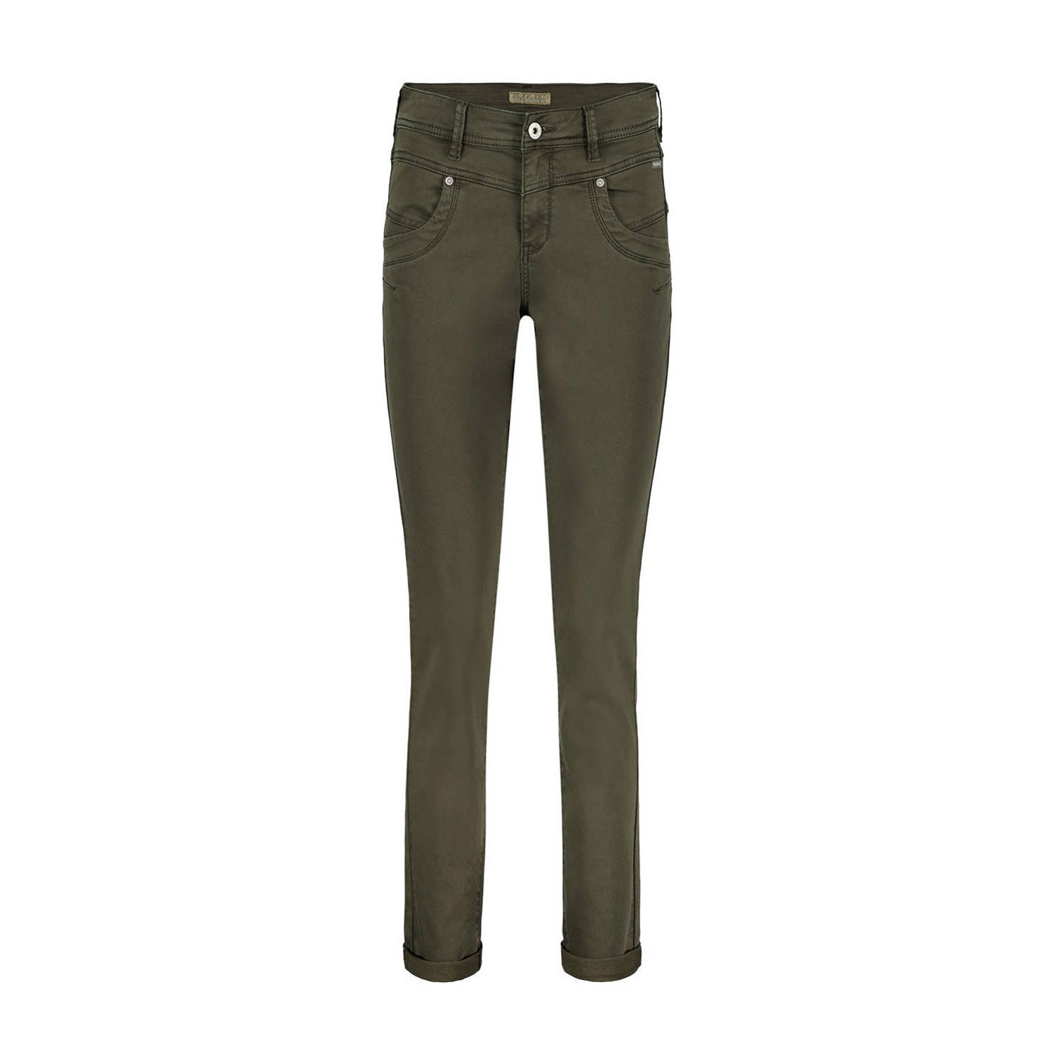 Red Button regular jeans Relax jog colour donkergroen