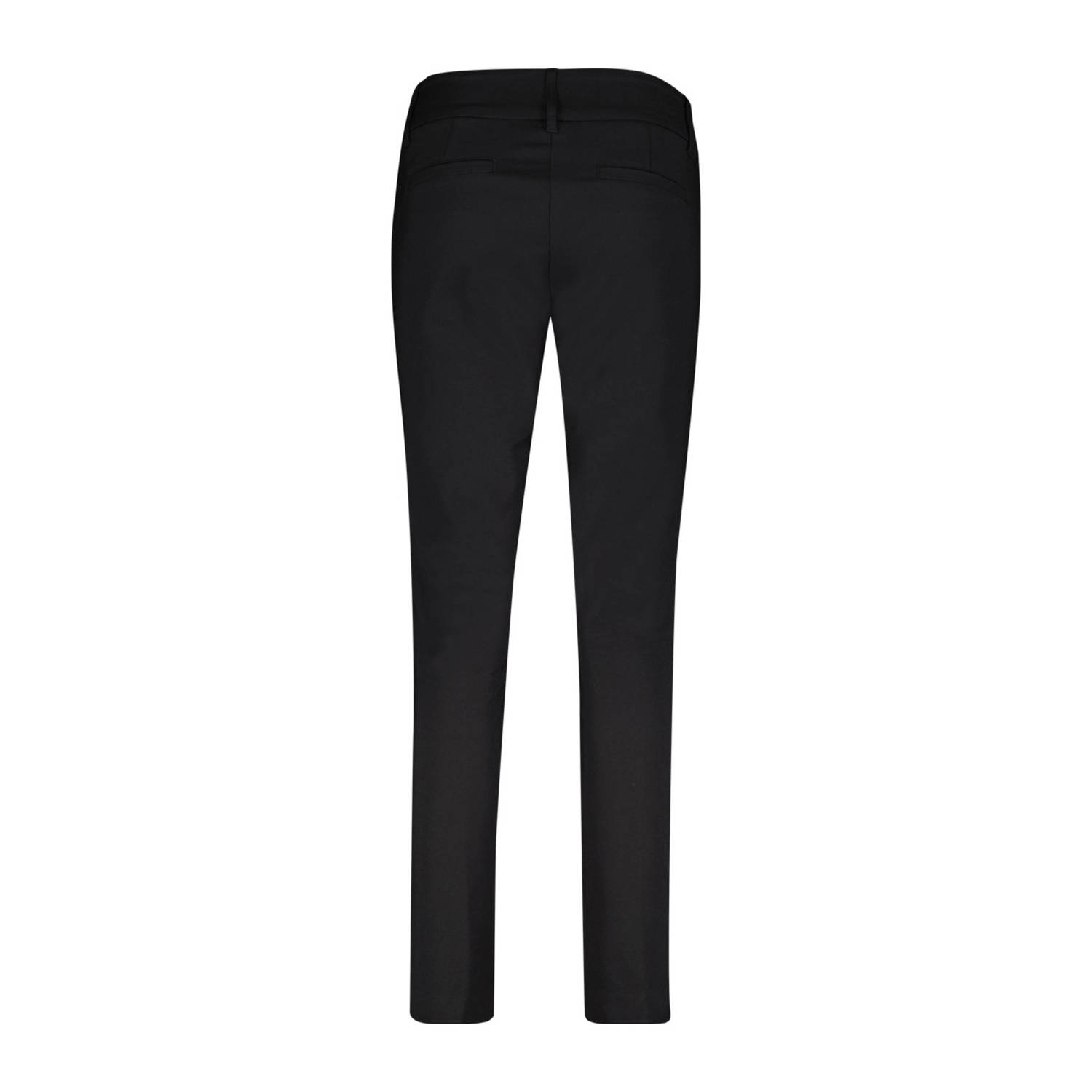 Red Button high waist straight fit broek Diana smart zwart