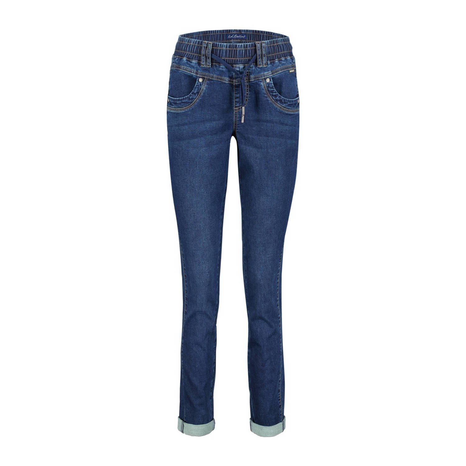 Red Button high waist regular jeans Tessy jog medium blue denim