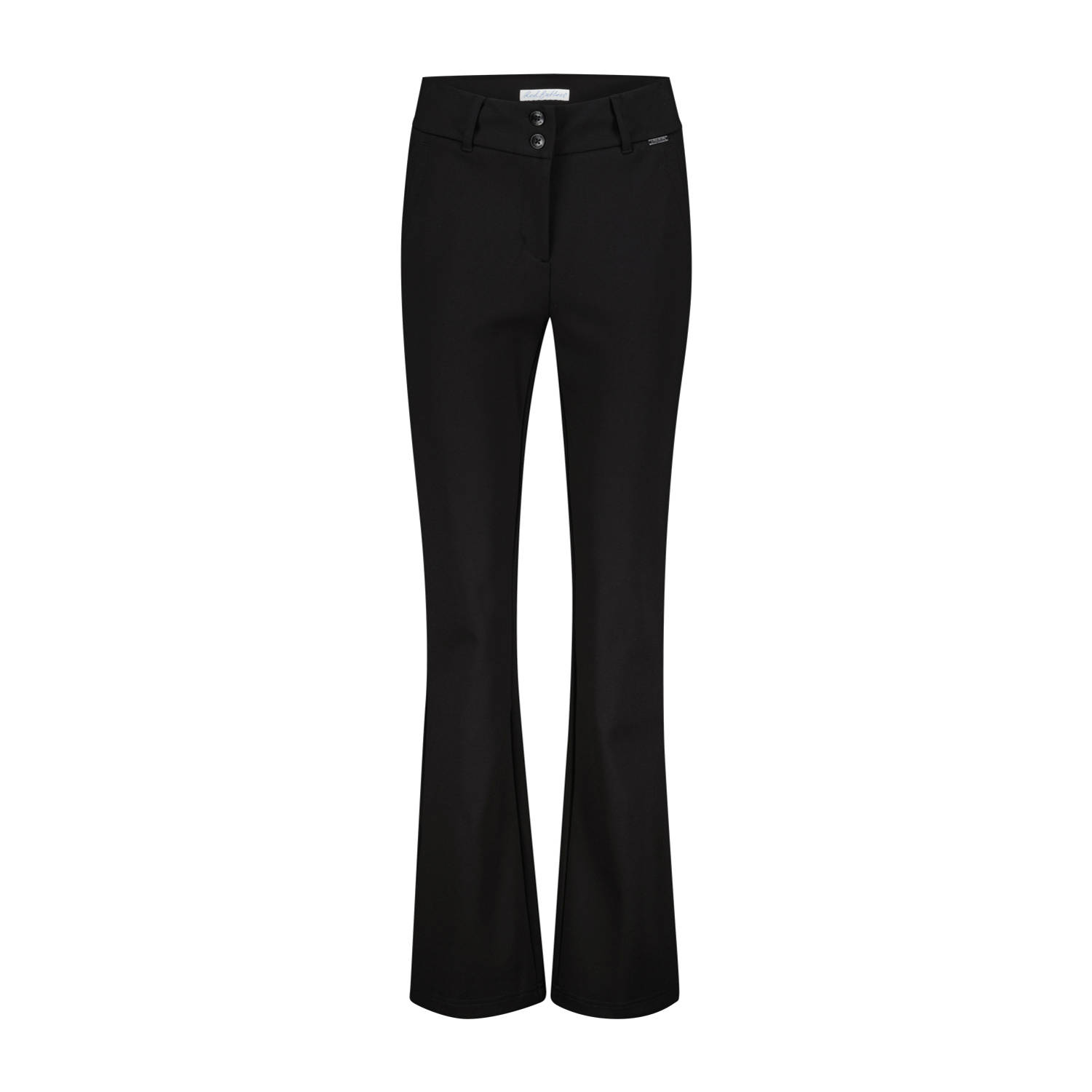 Red Button high waist regular fit broek Bibette punta zwart
