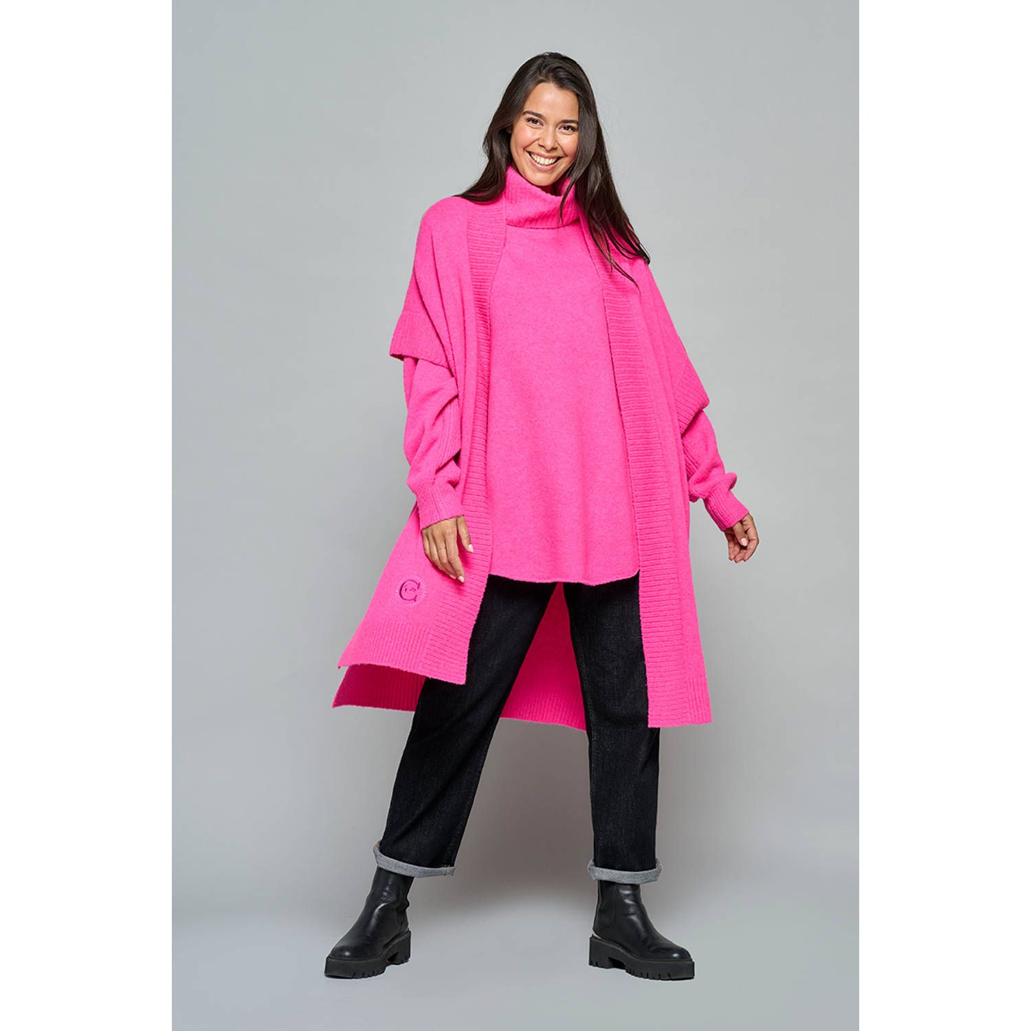 Mart Visser vest Caroline Tensen roze