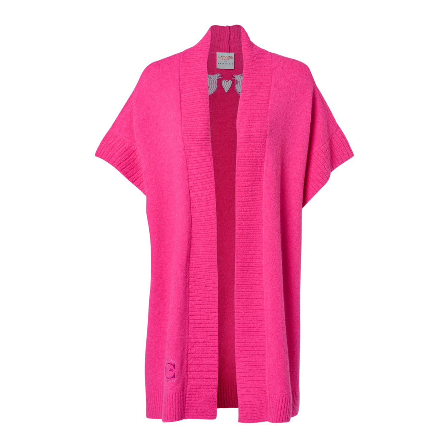 Mart Visser vest Caroline Tensen roze