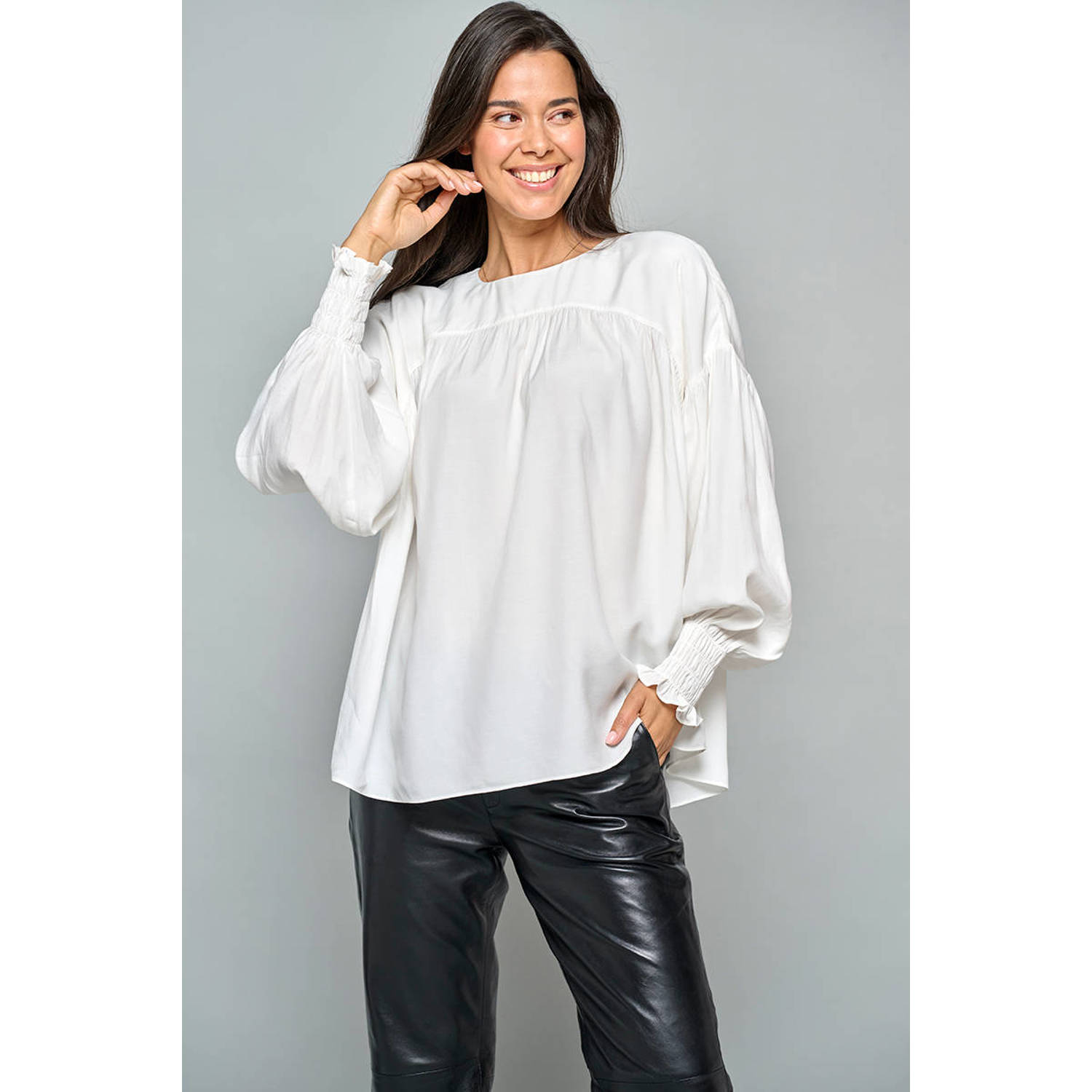 Mart Visser ecru blouse top Caroline Tensen
