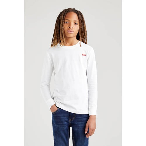 Levi's Kids longsleeve wit afbeelding