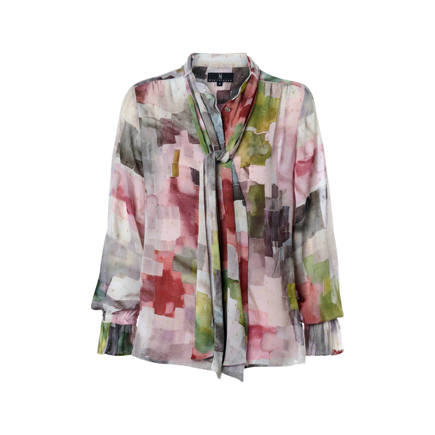 Mart Visser blouse Irina met all over print multi