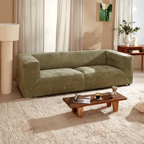 NOUS Living 3-zitsbank Warwick - Groen