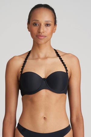 voorgevormde strapless beugelbh Tom zwart