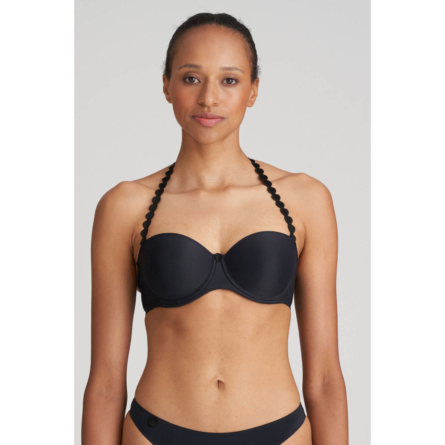 Marie Jo voorgevormde strapless beugelbh Tom zwart