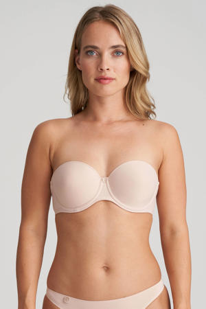 voorgevormde strapless beugelbh Tom beige