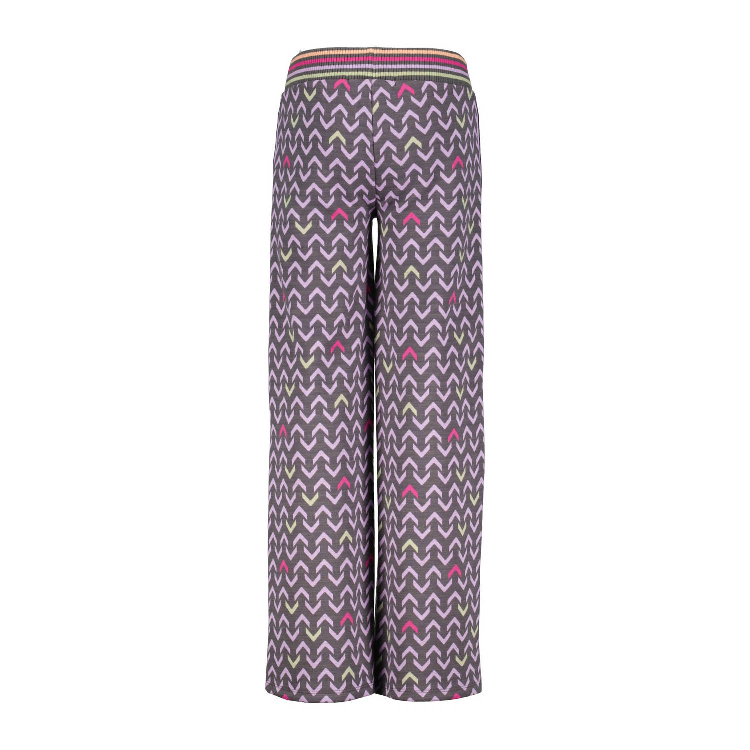 4PRESIDENT broek met all over print paars