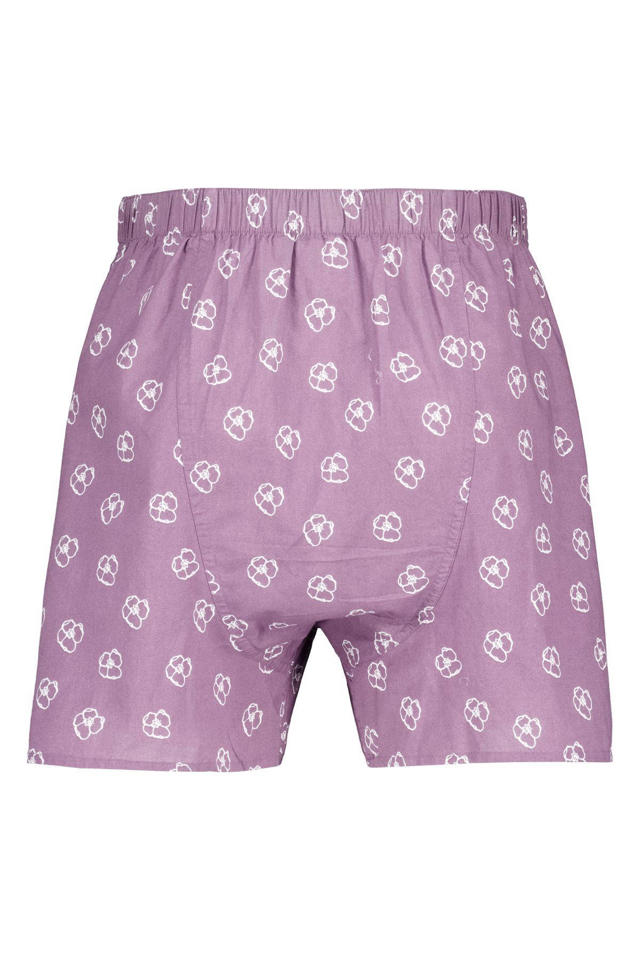 America Today wijde boxershort Thomas paars wehkamp