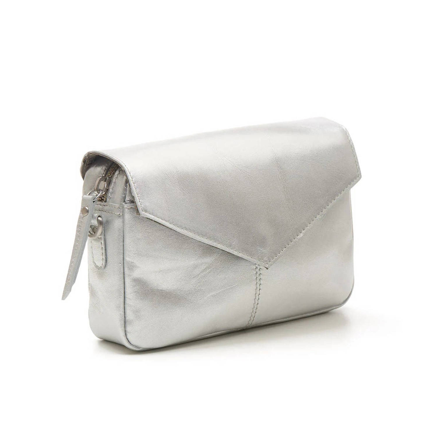 Chabo Bags leren crossbody tas Rio Romy goudkleurig