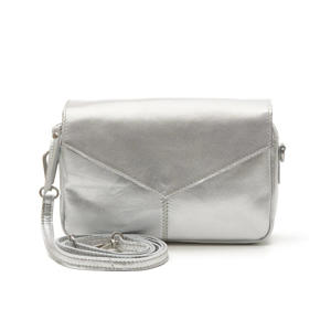leren crossbody tas Rio Romy goudkleurig