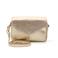 Chabo Bags leren crossbody tas Rio Romy goudkleurig