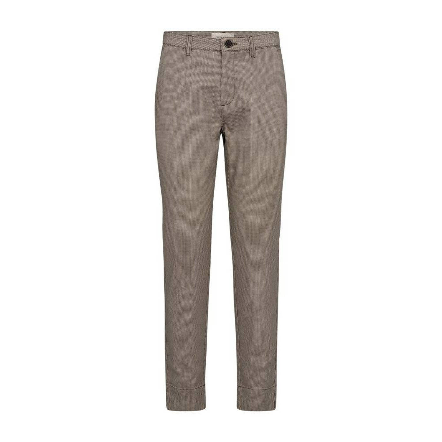 FREEQUENT regular fit broek FQREX taupe