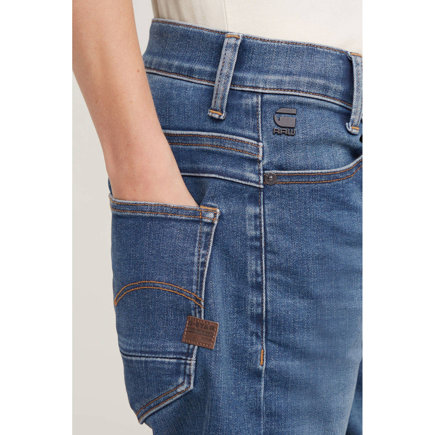 G-STAR D-STAQ regular fit jeans faded indigo
