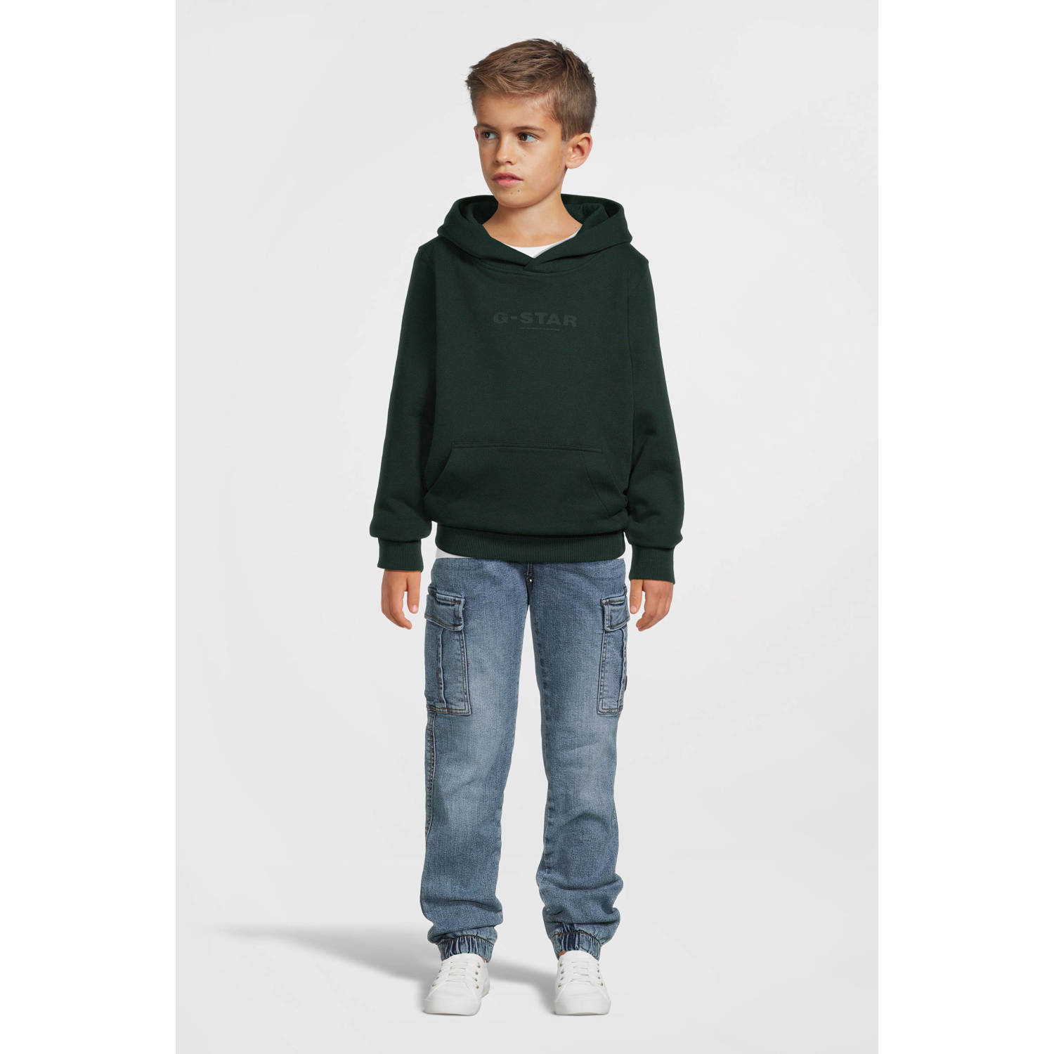G-STAR hoodie groen
