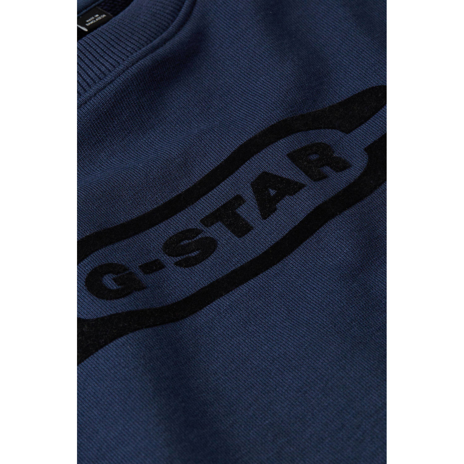 G-STAR sweater ub donkerblauw zwart