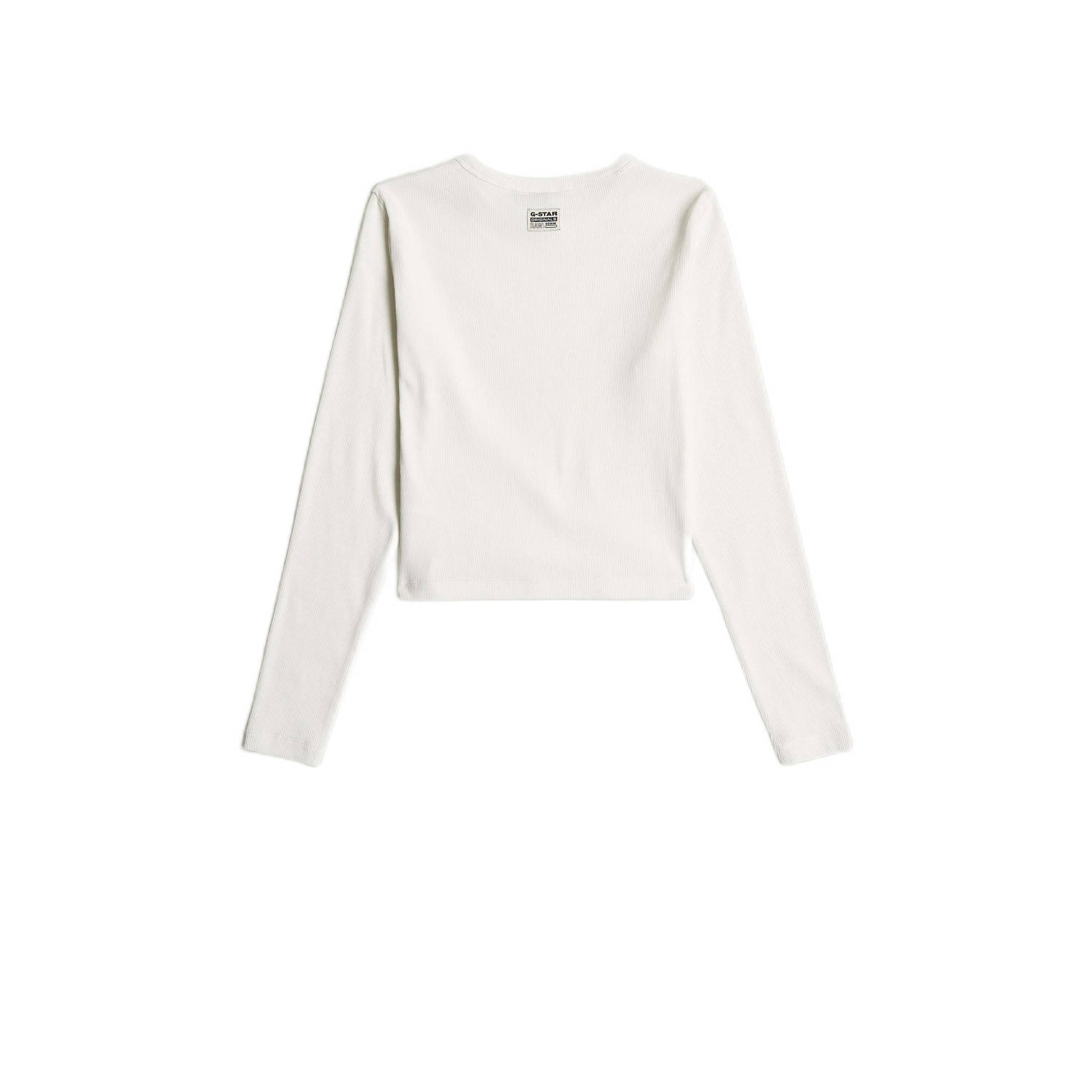 G-STAR cropped longsleeve ecru
