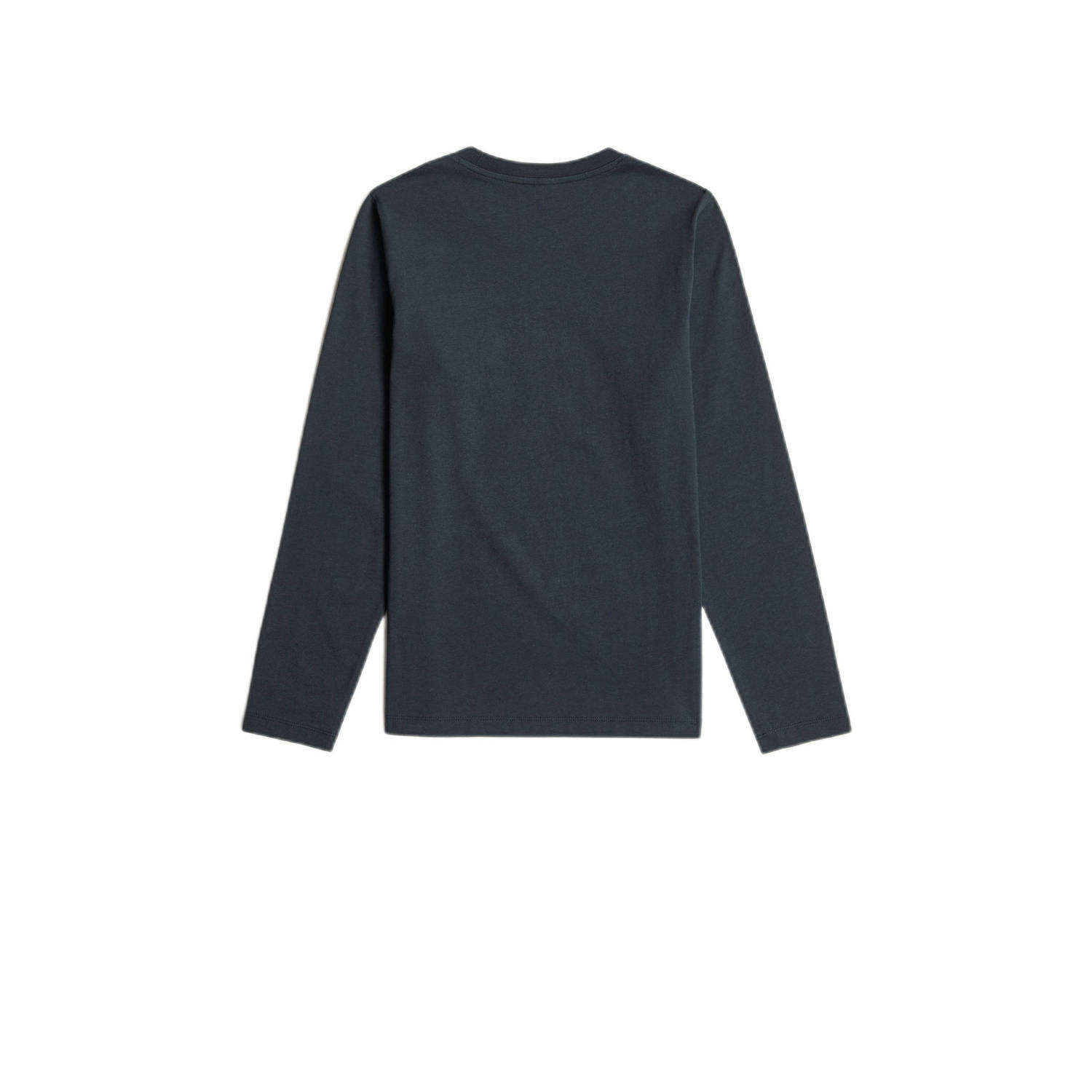 G-STAR longsleeve t-shirt l\\s regular donkerblauw wit