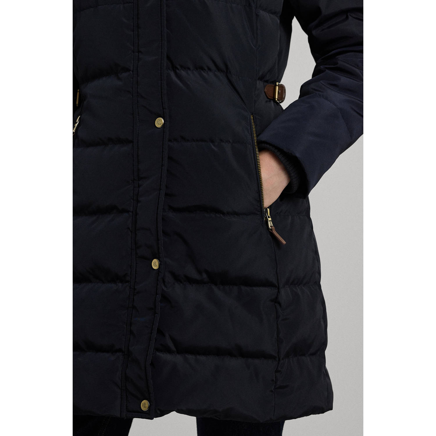 Lauren Ralph Lauren gewatteerde tussenjas donkerblauw
