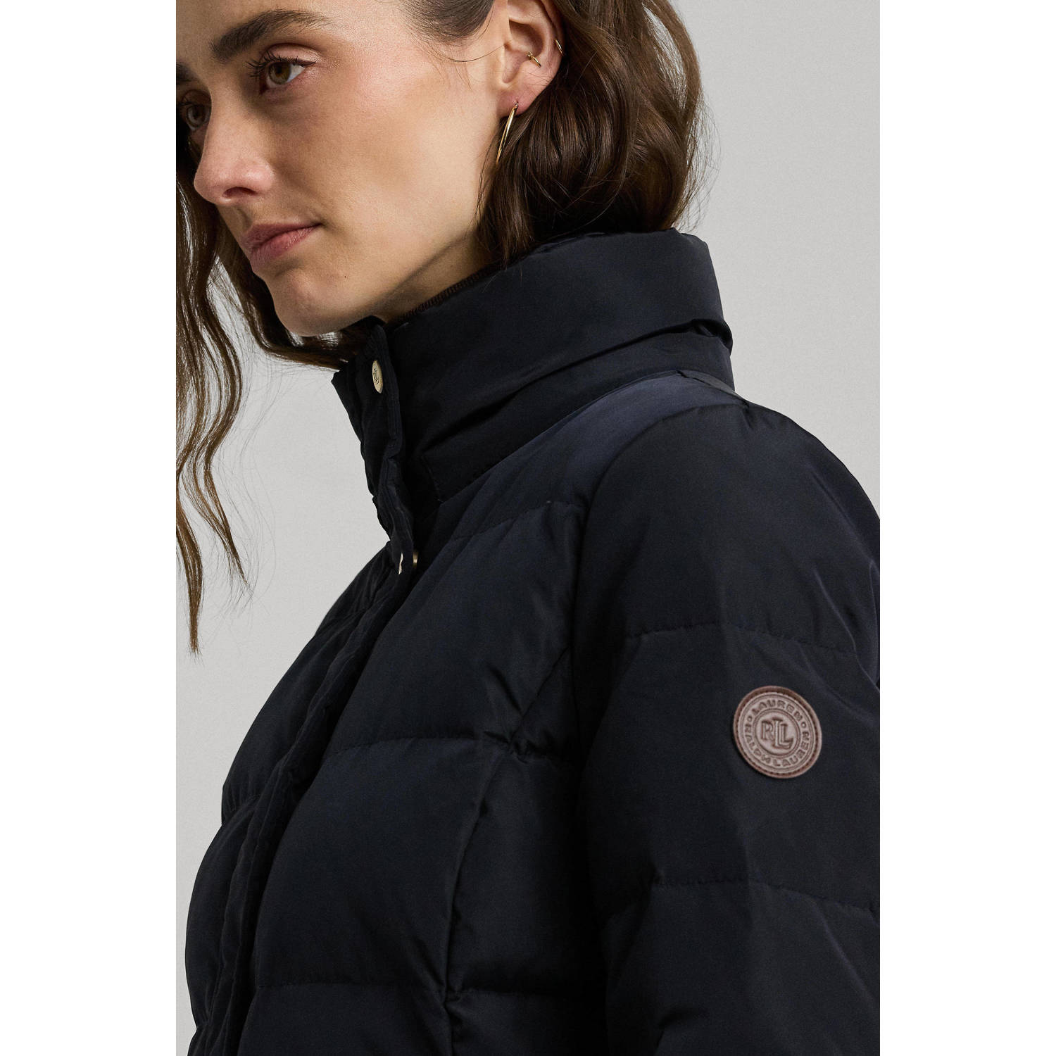 Lauren Ralph Lauren gewatteerde tussenjas donkerblauw