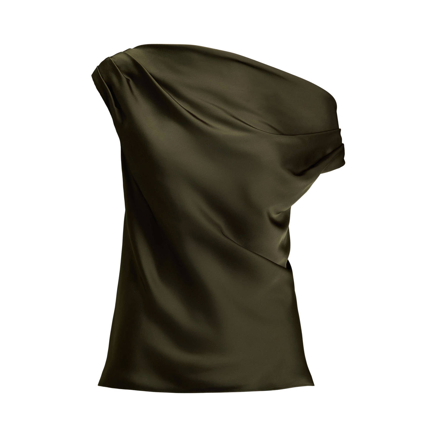 Lauren Ralph Lauren one shouldertop groen