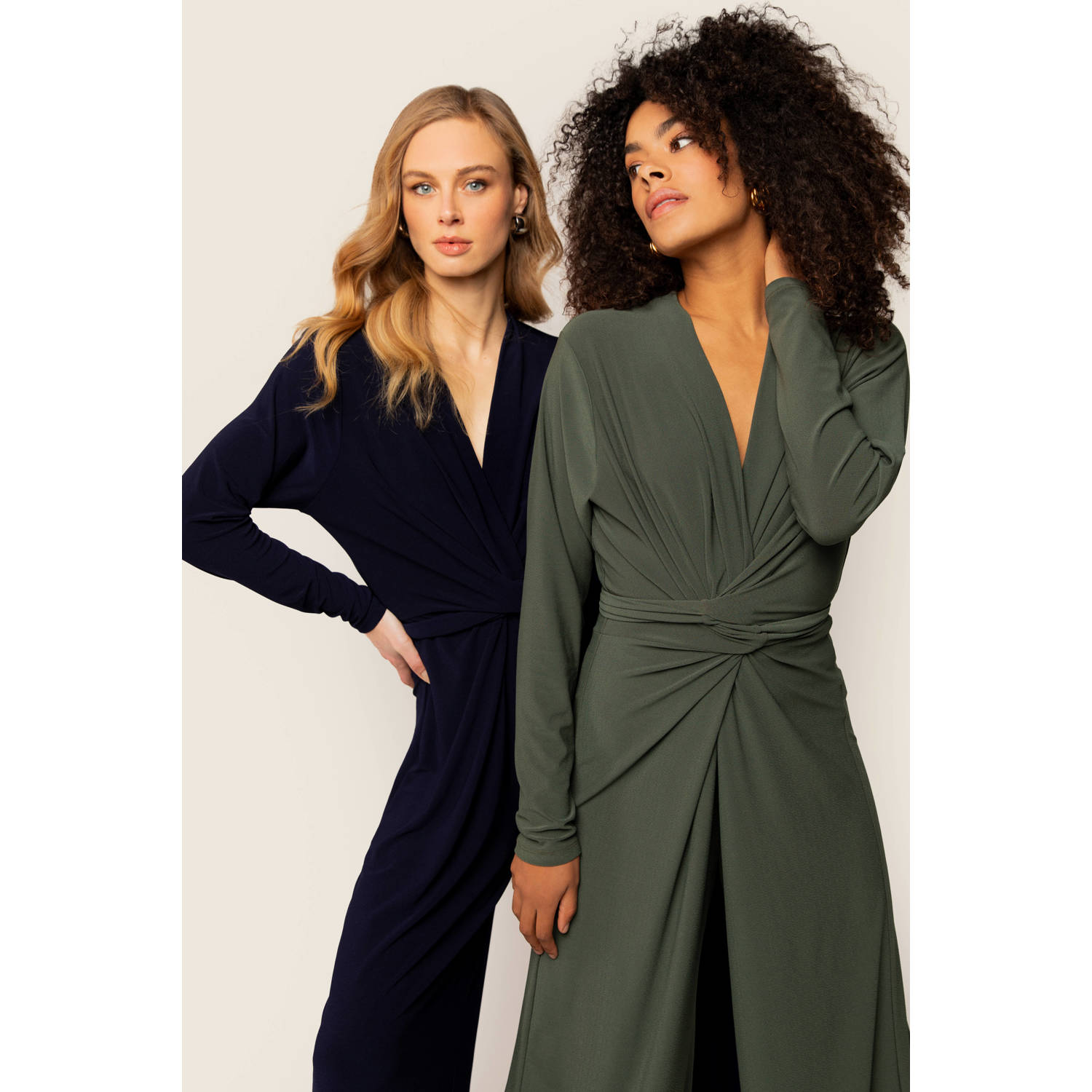 Freebird jumpsuit donkerblauw