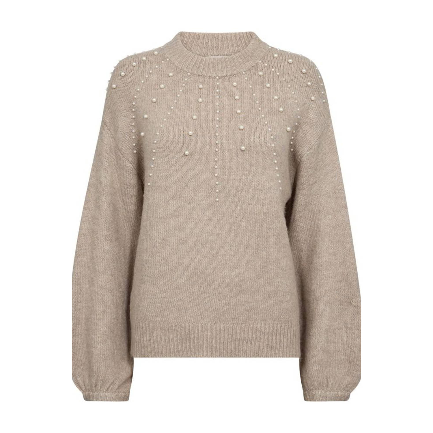 Freequent Stijlvolle pullover Fqpearl Beige Dames