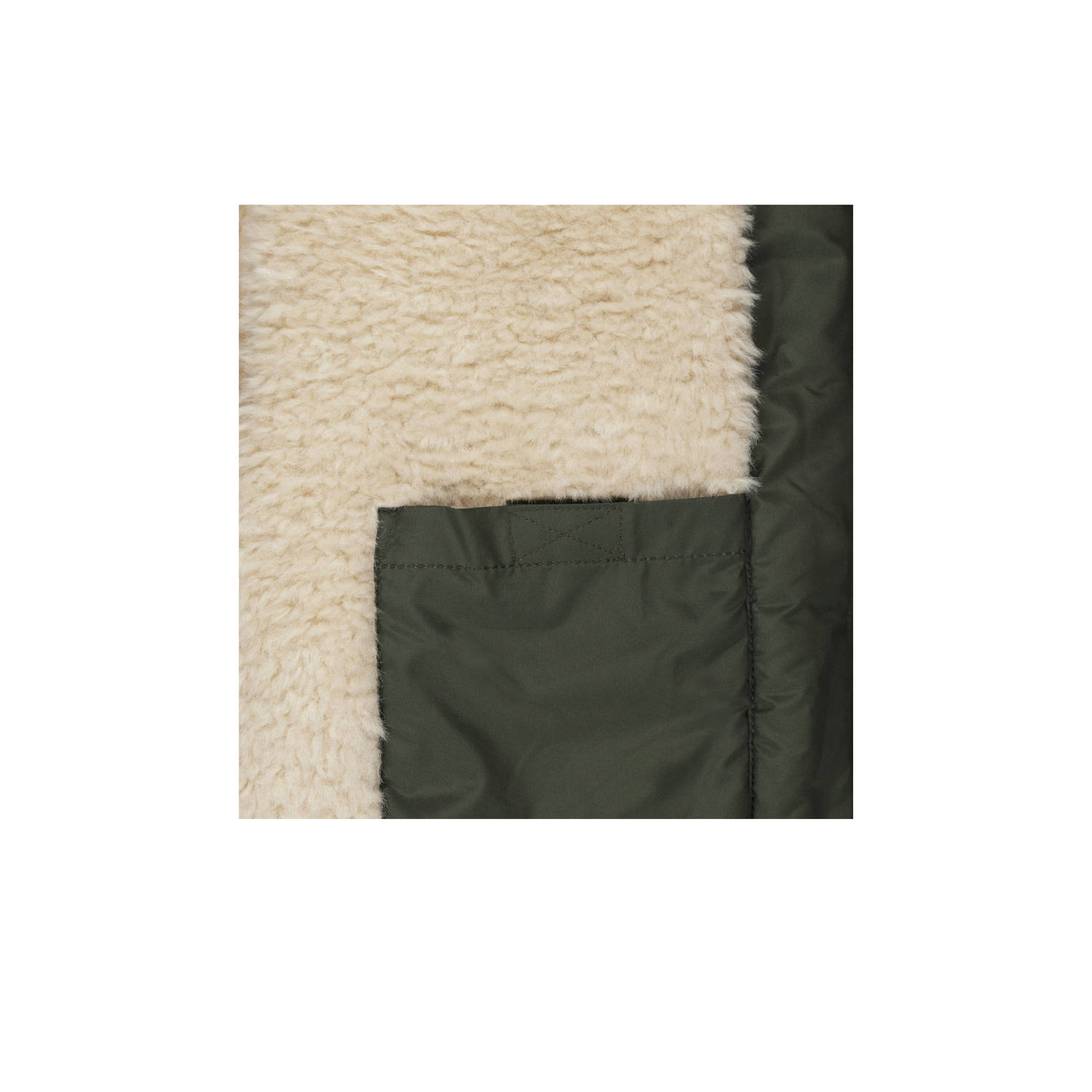 Tumble 'n Dry quilted gewatteerde winterjas Baltic olijfgroen