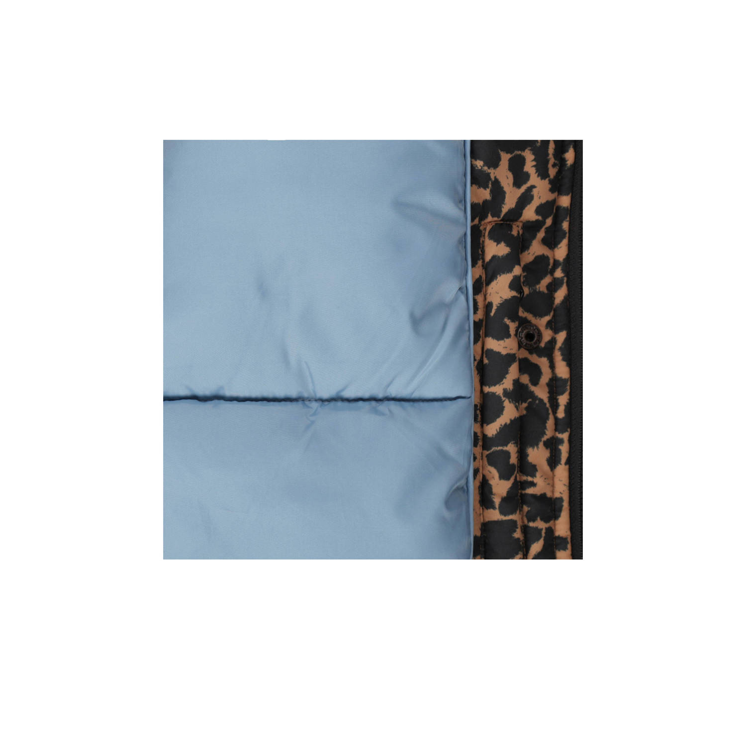 Tumble 'n Dry jas Norden met panterprint bruin zwart