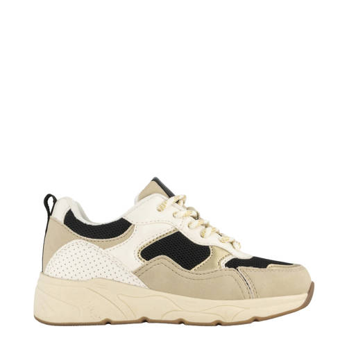 Graceland chunky sneakers beige/zwart afbeelding